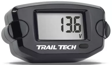 Trail Tech Voltage Meter Black - 742-V00-BL