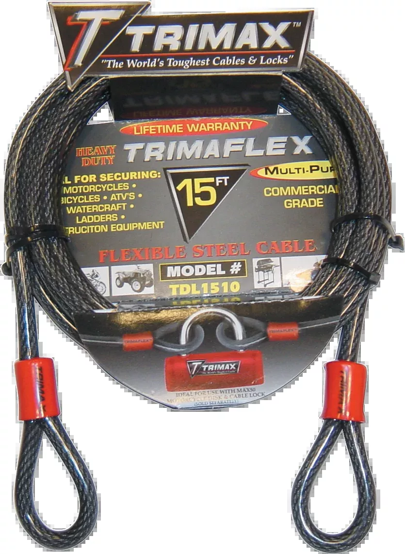 Trimax Cable Lock – 15′-TDL1510