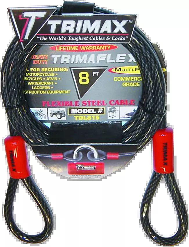 Trimax Cable Lock – 8′-TDL815