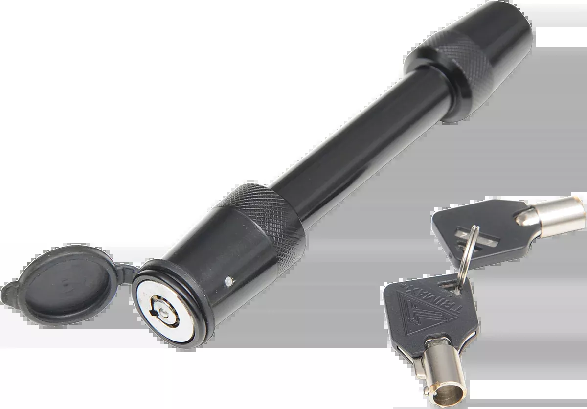 Trimax Receiver Lock - With Key - 5/8" - Black-T3 BLACK