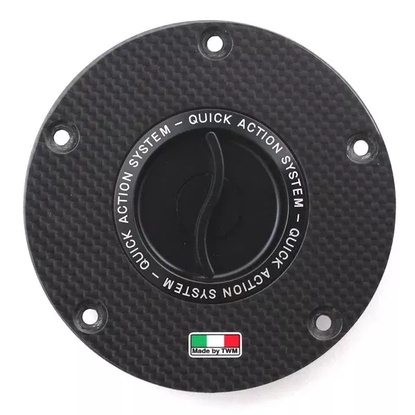 TWM Quick Action Carbon Fiber Gas Cap For Ducati – TDFP.06
