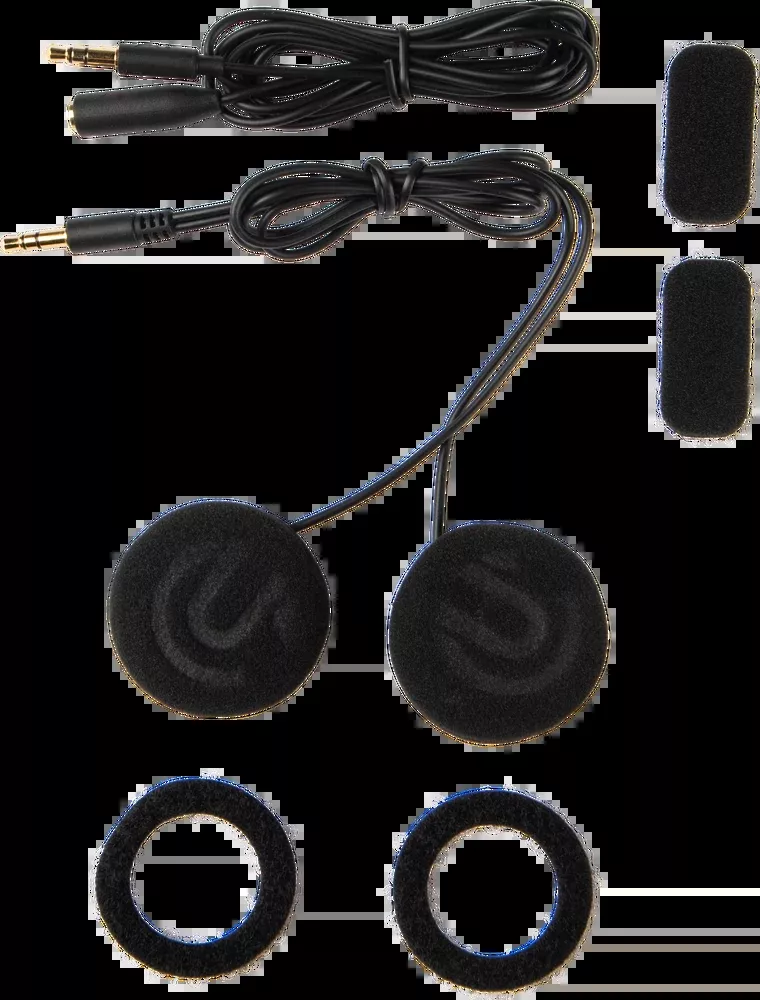 Uclear HDS10X Helmet Speakers 40MM Diameter 3.5MM Jack