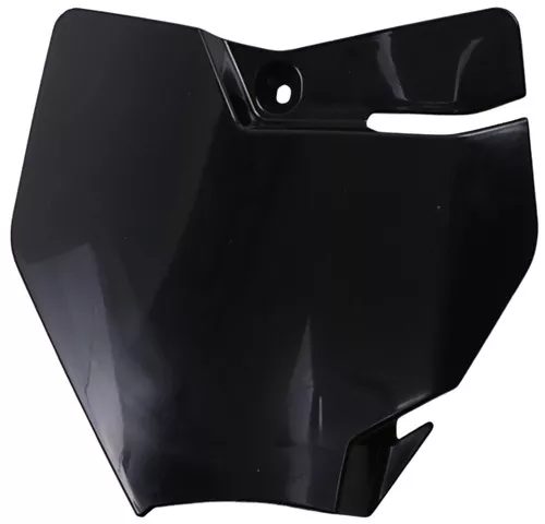 UFO Black Plastic Front Number Plate (KT04074#001)