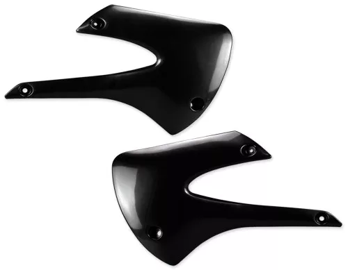 UFO Black Plastic Radiator Shrouds/Covers (KA03717#001)