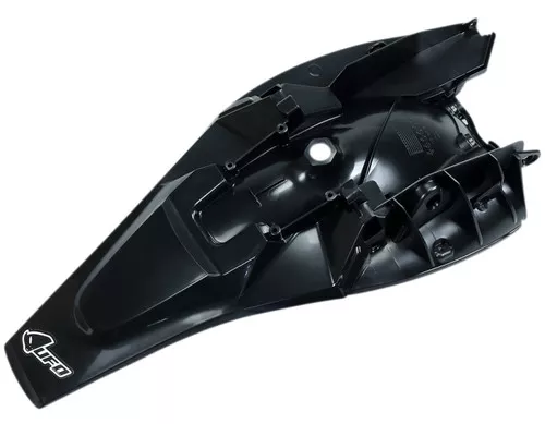 UFO Black Plastic Rear MX Fender (HU03383#001)