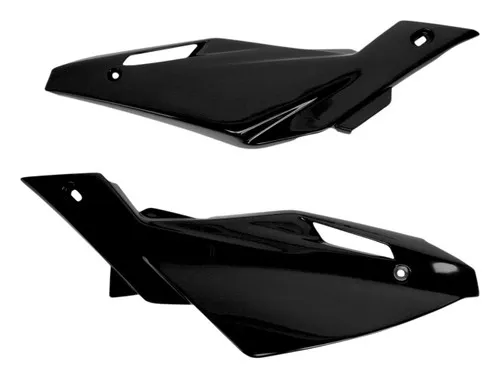 UFO Black Plastic Rear Side Panels (HU03385#001)