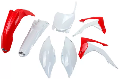 UFO Complete Red/White Plastic Body Kit (HOKIT116@999)