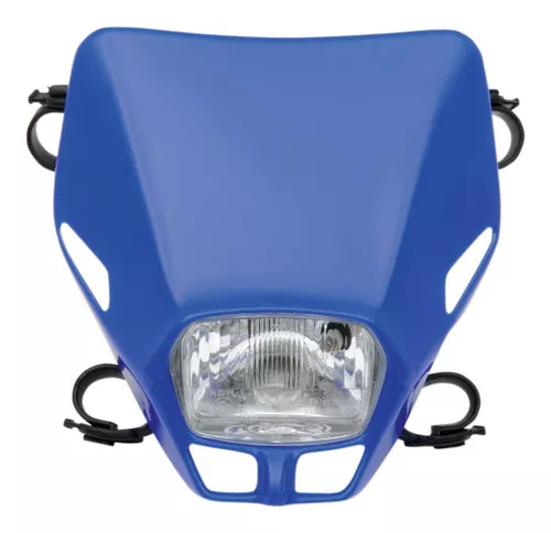UFO Firefly Blue Front Number Plate & Headlight (PF01705#089)