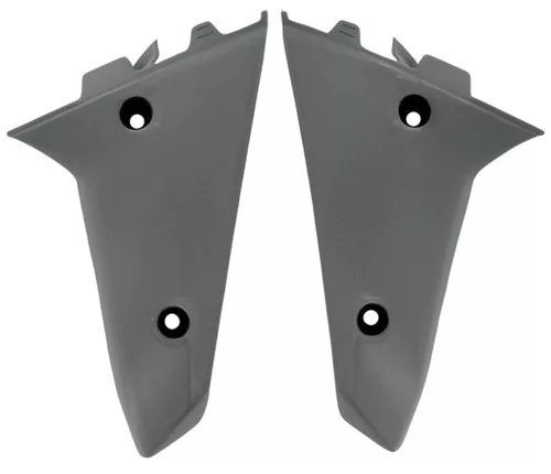 UFO Graphite Gray Plastic Radiator Shrouds/Covers (HU03318#380)