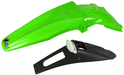 UFO Green Plastic Rear Fender w/Light (KA03791#026)