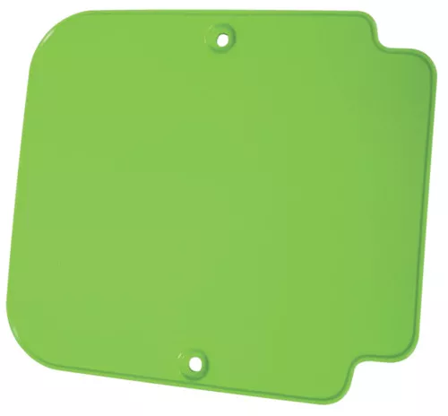 UFO KX Green Plastic Front Number Plate (KA02707#026)