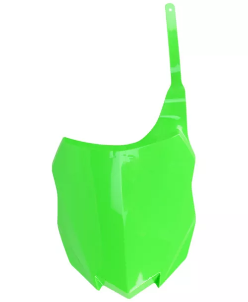 UFO KX Green Plastic Front Number Plate (KA04724-026)