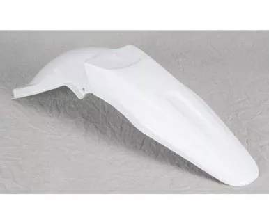 UFO Plastics SU03997-041 Replacement Plastic Fender for Suzuki RM White