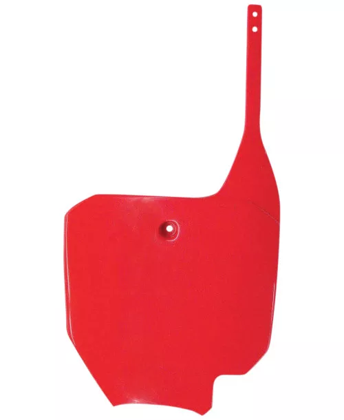UFO Red Plastic Front Number Plate (HO03624#070)