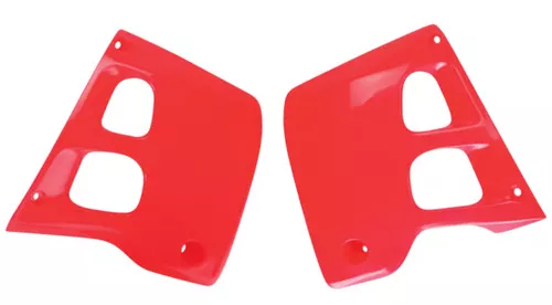 UFO Red Plastic Radiator Shrouds/Covers (HO02625#067)