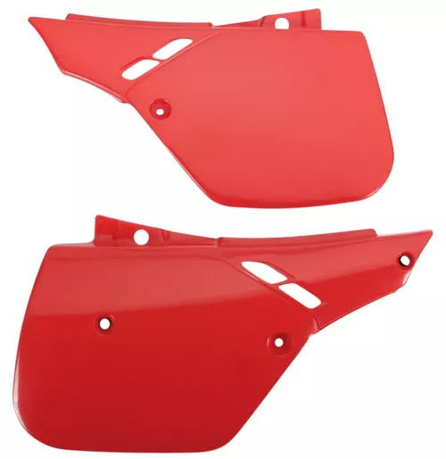 UFO Red Plastic Rear Side Panels (HO02604#061)