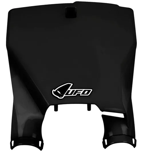 UFO Stadium Black Plastic Front Number Plate (HU03373#001)
