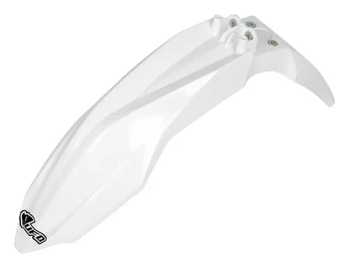 UFO White Plastic Front Fender (HU03326#041)
