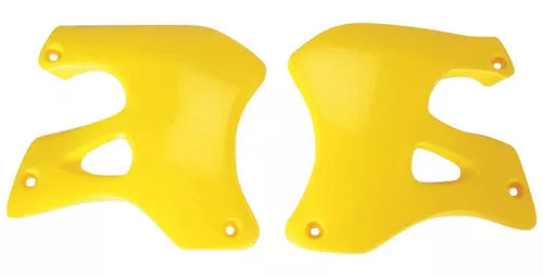 UFO Yellow Plastic Radiator Shrouds/Covers (SU02958#101)