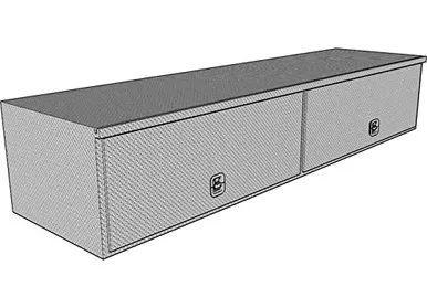 Unique Truck Accessories HTB88 Truck Bed Box Storage Solution