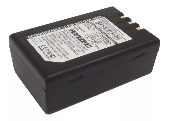 Unitech PA960 PA962 PA963 RH767 RH767C Barcode Replacement Battery