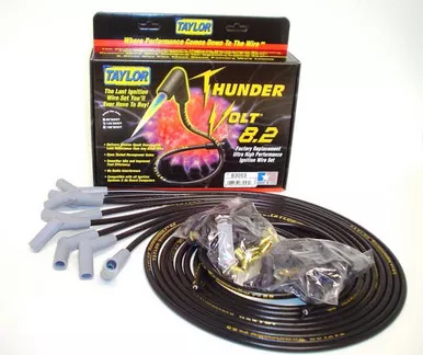 Univ Thundervolt Plug Wire Set 135 deg Black 83053