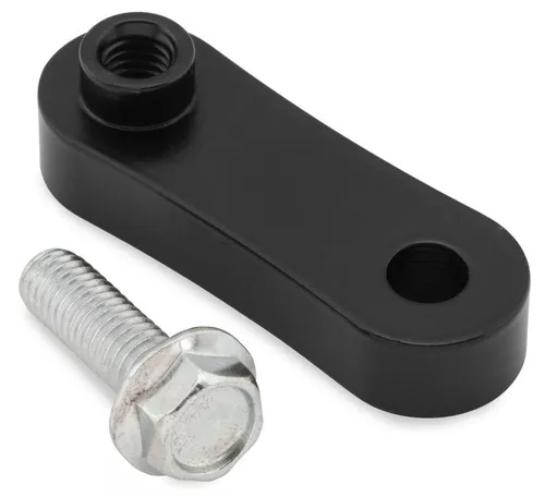 Vance & Hines Left Passenger Black FootPeg Relocation Kit (16927)