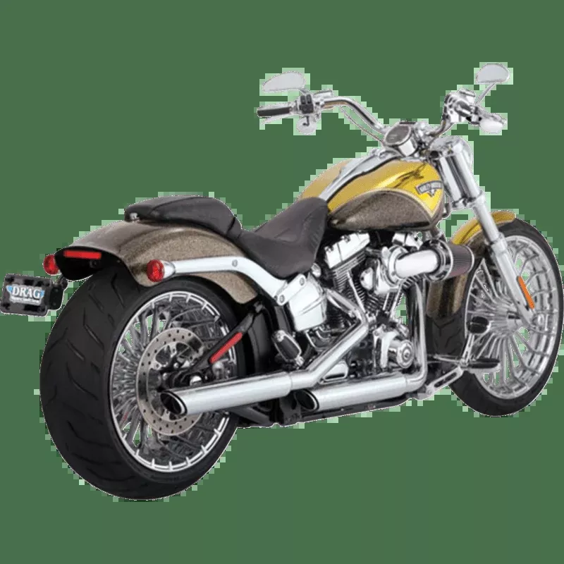 Vance & Hines Mufflers 3″CHR TW Slash For Harley