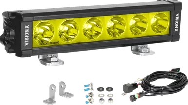 Vision X Light Bar XPL 9" LED Selective Yellow Lens - 9946436