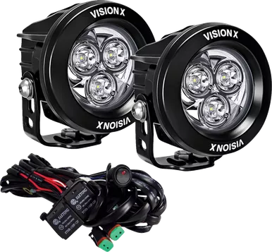Vision X Light Cannon CG2 3-3/4" Multi LED Clear Lens - 9912158