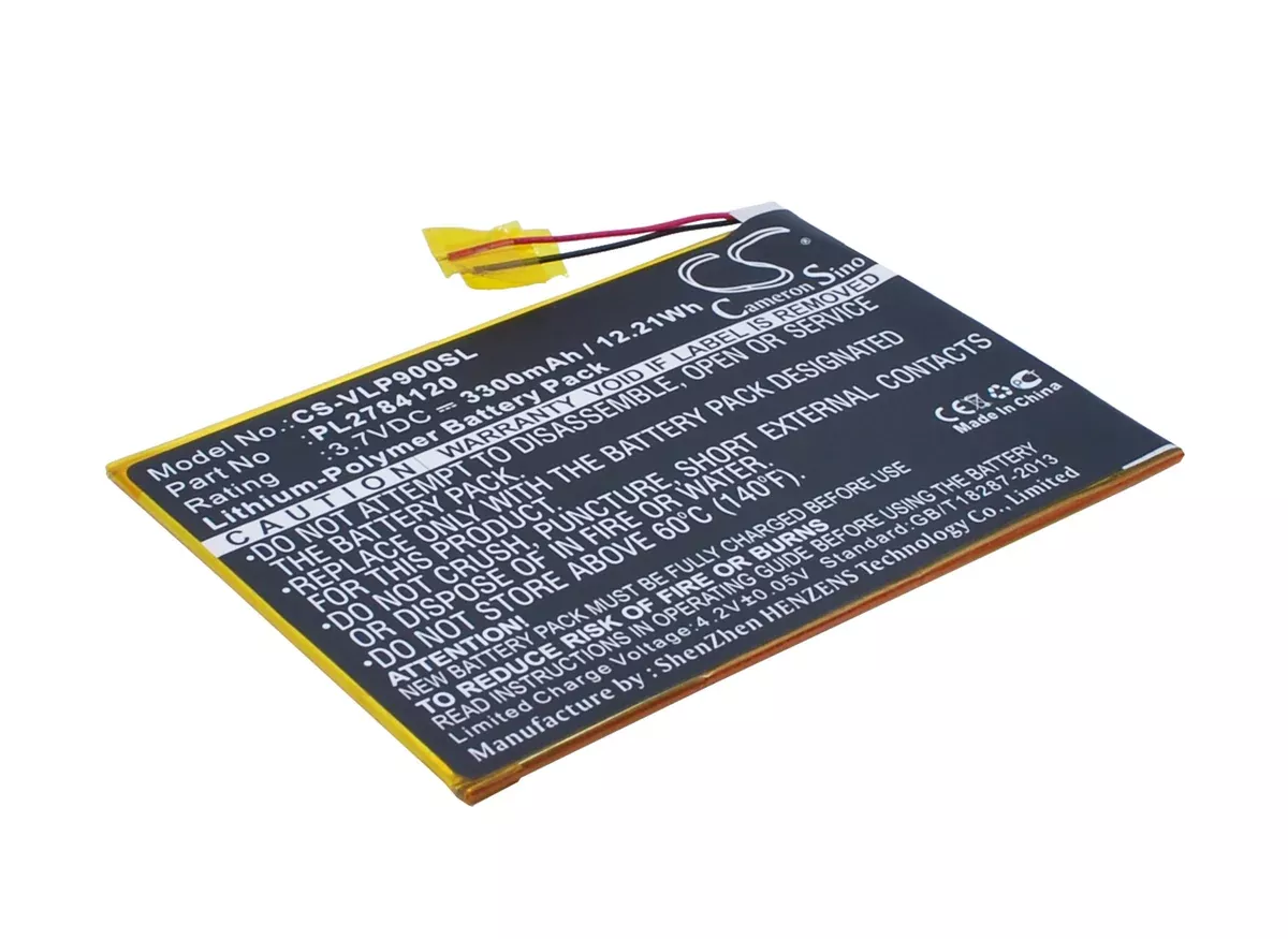 Visual Land Prestige Elite 9Q 9 in. ME-9Q Tablet Replacement Battery