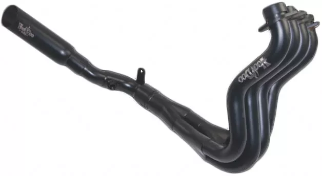 VooDoo Shorty Exhaust Full System 4-Into-1 Black-12-8118BK