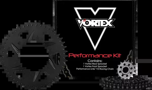Vortex Chain And Sprocket Kit – HFRA – Black – Honda CBR500R