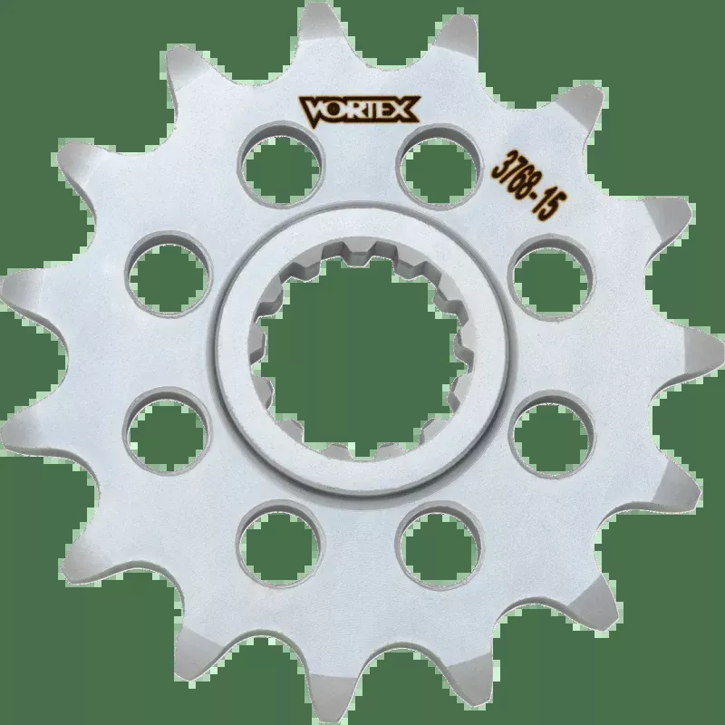 Vortex Sprocket Steel Front 520-15 Tooth Slvr