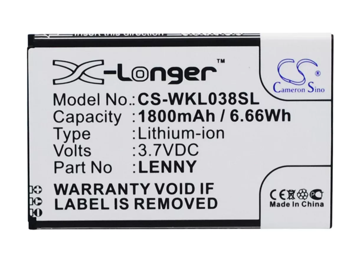Wiko LENNY B0386126 Mobile Phone Replacement Battery