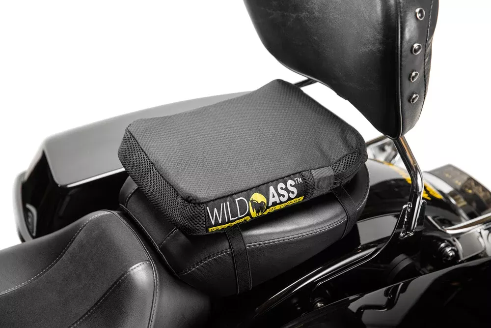 Wild Ass Seat Cushion Pillion Classic Black – CLASSIC-PILLION