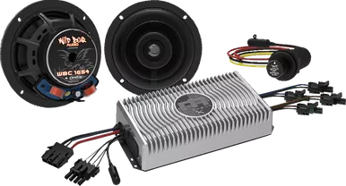 Wild Boar Audio Amplifier/Speaker/Bluetooth Controller FLHT - WBA FLHT-BT KIT