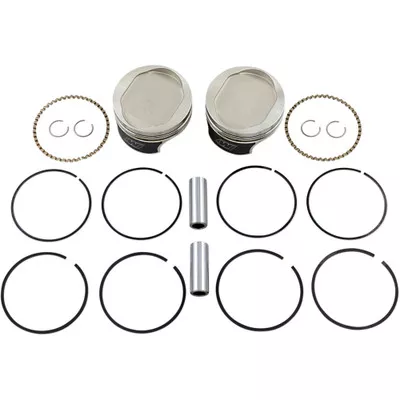 Wiseco HarleyDavidson 1200 XLCP 2002-2003 Tracker Series Piston Kit 9.51 3.508"