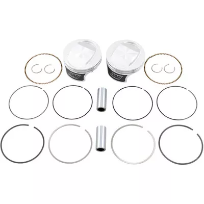 Wiseco HarleyDavidson 15th Anniversary Fat Boy FLSTF 2005 Tracker Series Piston Kit 10.51 3.885"