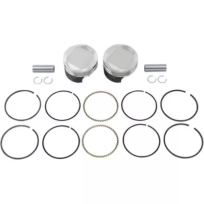 Wiseco HarleyDavidson 883 Roadster EFI XLR 2002-2003 Tracker Series Piston Kit 10.01 3.528"