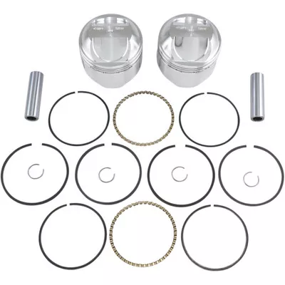 Wiseco HarleyDavidson Electra Glide Heritage FLH 1981 Piston Kit.040High Compression