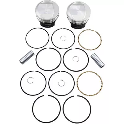 Wiseco HarleyDavidson Fat Bob FXEF 1985 Tracker Series Piston Kit 10.01 3.508"