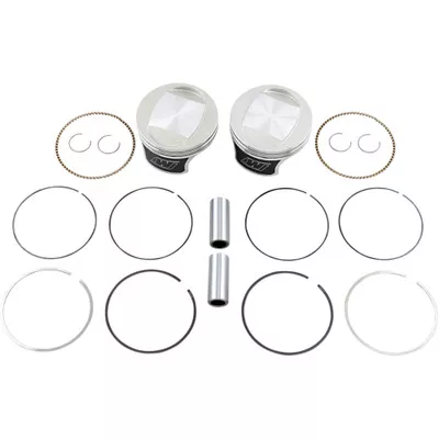 Wiseco HarleyDavidson Screamin' Eagle Deuce FXSTDSE2 2004 Tracker Series Piston Kit 10.51 3.885"