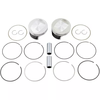 Wiseco HarleyDavidson Screamin' Eagle Road King FLHRSEI2 2003 Tracker Series Piston Kit 9.51 3.885"