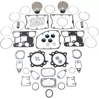 Wiseco HarleyDavidson Softail Deuce FXSTD 2000-2006 Piston Rebuild Kit with Gasket 9.01 3.875" 1546cc