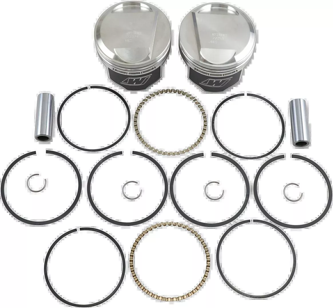 Wiseco Piston Kit – +0.005″ – Evolution Big Twin 1340 cc-K1675