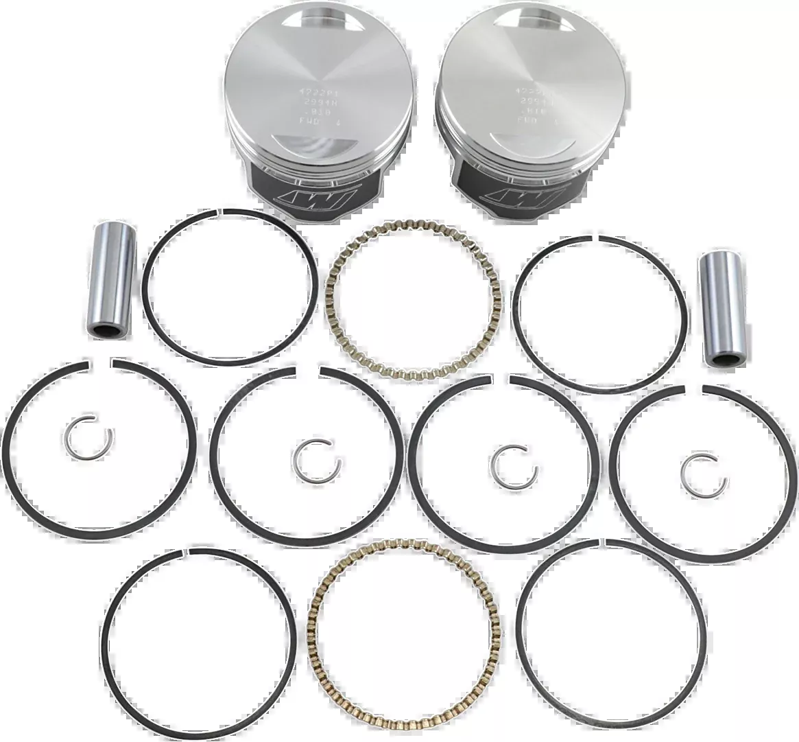 Wiseco Piston Kit - +0.010" - Evolution Big Twin 1340 cc-K1641