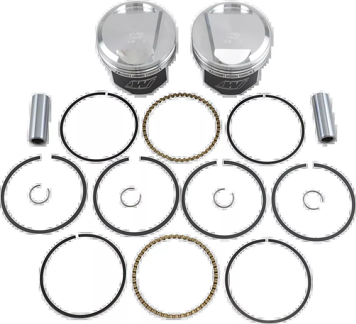 Wiseco Piston Kit - +0.030" - Evolution Big Twin 1340 cc-K1668