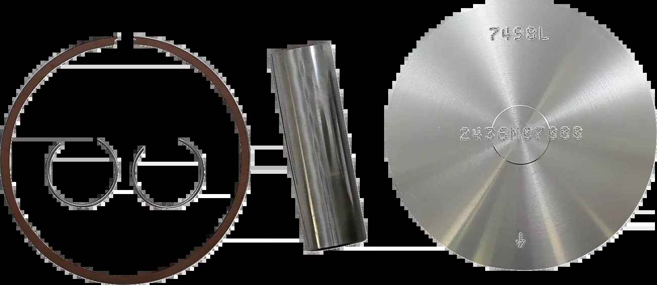 Wiseco Piston Kit – +0.50 mm – Ski-Doo-2436M07000