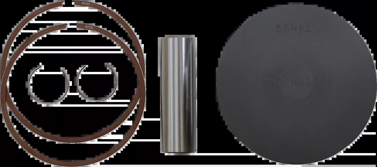 Wiseco Piston Kit - +1.50 mm - Ski-Doo-2434M07100